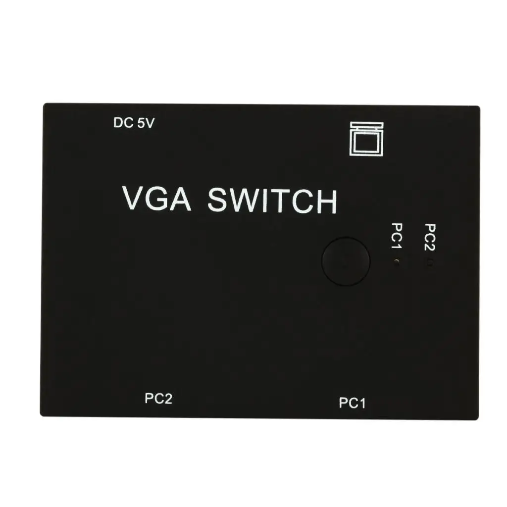 Распределитель SVGA / VGA с двумя портами и источниками на один монитор|Кабели VGA| |