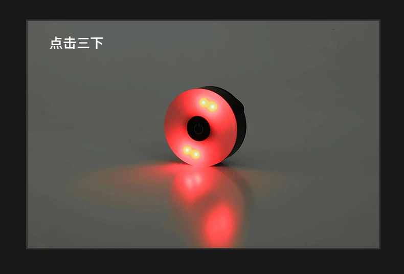 Bicycle Flashlight Waterproof LED Charging Cycling Taillight for Mountain Road Bike Safety Warning Lamp Rear Light 5 Mode (13)