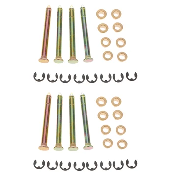 

8 Pieces Hinge Pin Car Door Hinge Pin Repair Kit For Ford SUV F150 F250 F350
