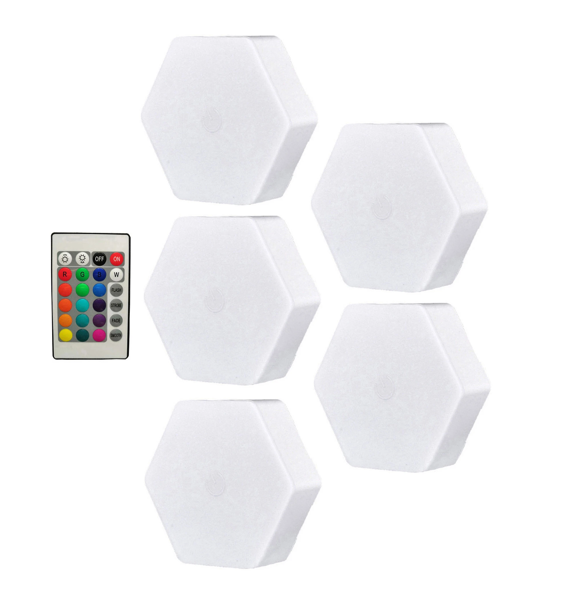 wall sconces for living room RGB LED Quantum Lamp Hexagon Light Touch Sensor RGBW LED Wall Lamp LED Honeycomb Light Colorful Modular Night Light For Bedroom plug in wall lights Wall Lamps