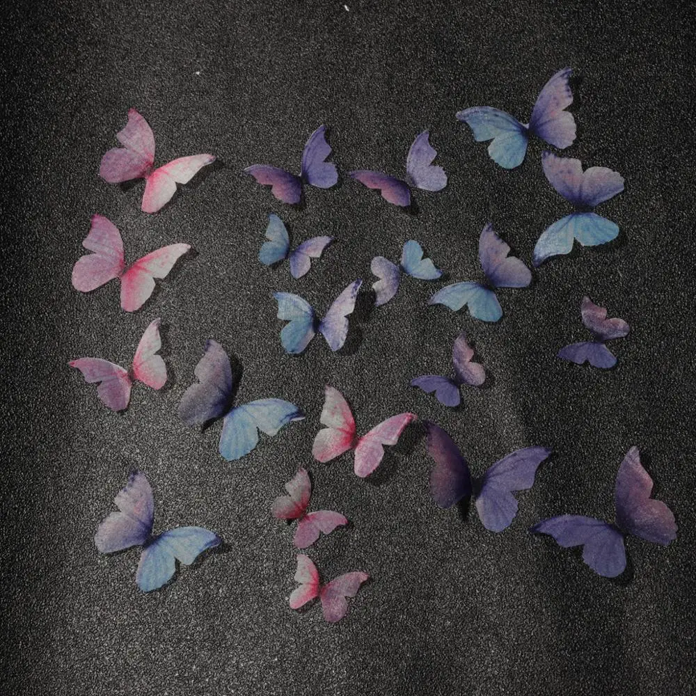 

10/20pcs Yarn Butterfly Wing Charms Pendants Connectors for DIY Earring Hand Made Material Crafts Jewelry Making Accessories