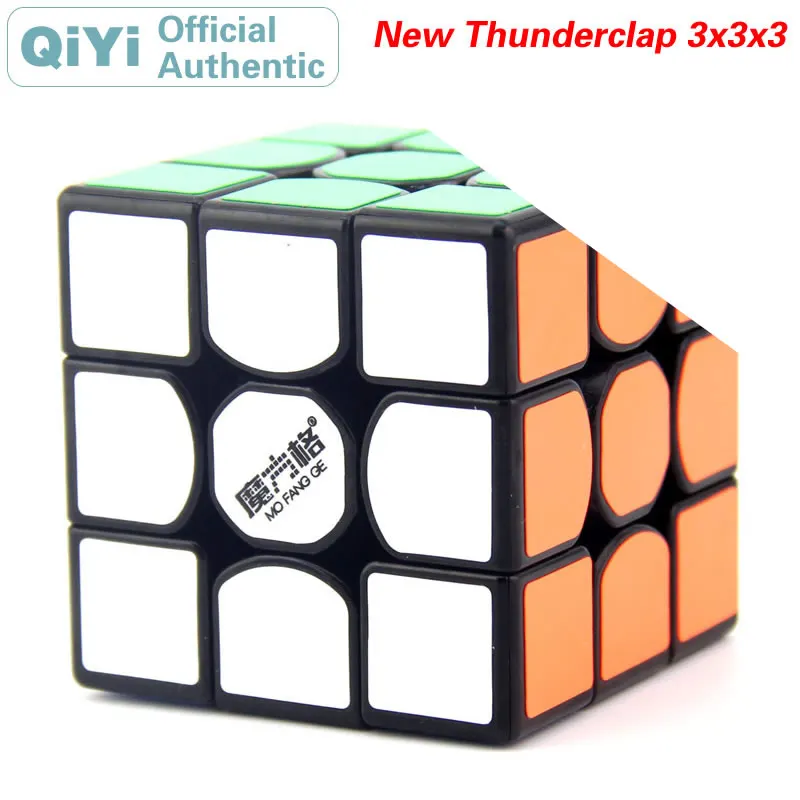 QiYi The New Thunderclap 3x3x3 Magic Cube MoFangGe 3x3 Speed Twisty Puzzle Brain Teaser Challenging Intelligence Educational Toy
QiYi The New Thunderclap 3x3x3 Magic Cube MoFangGe 3x3 Speed Twisty Puzzle Brain Teaser Challenging Intelligence Educational Toy