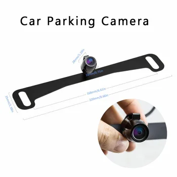 

Auto Camera Rearview License Plate Parking Universal Waterproof NTSC 170 Degree 1/4 Inch Color Image Sensor Backup Camera