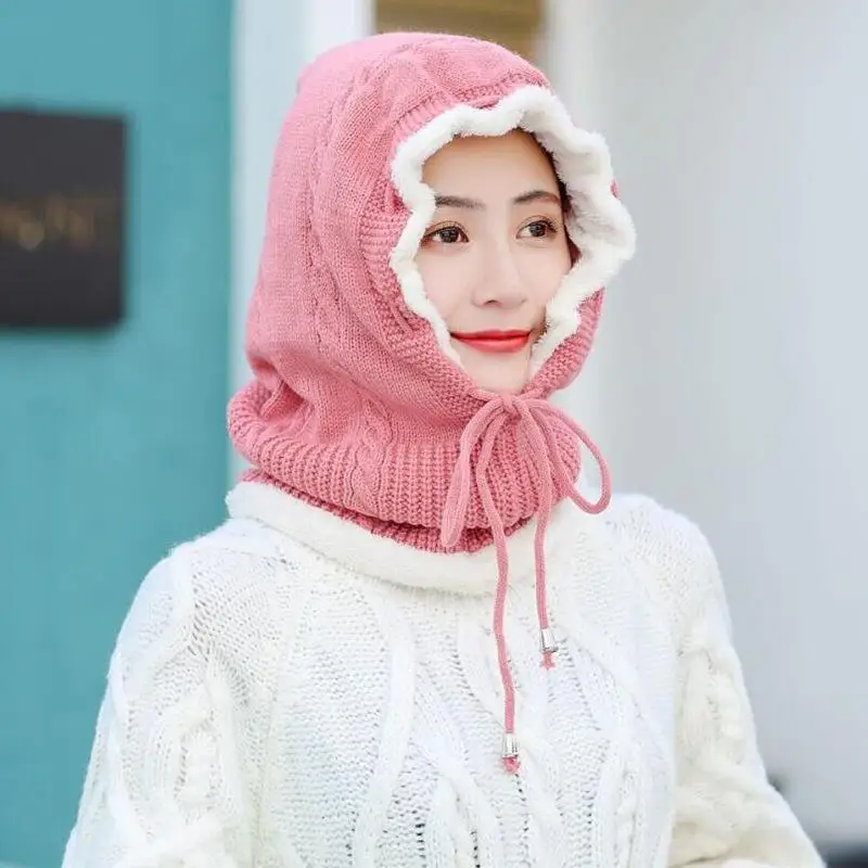 BINGYUANHAOXUAN зимние мужские и женские Балаклава Шарф вязанные шапочки Skullies шапочки шапки для мужчин шапки Gorras маска капота шапка-носок