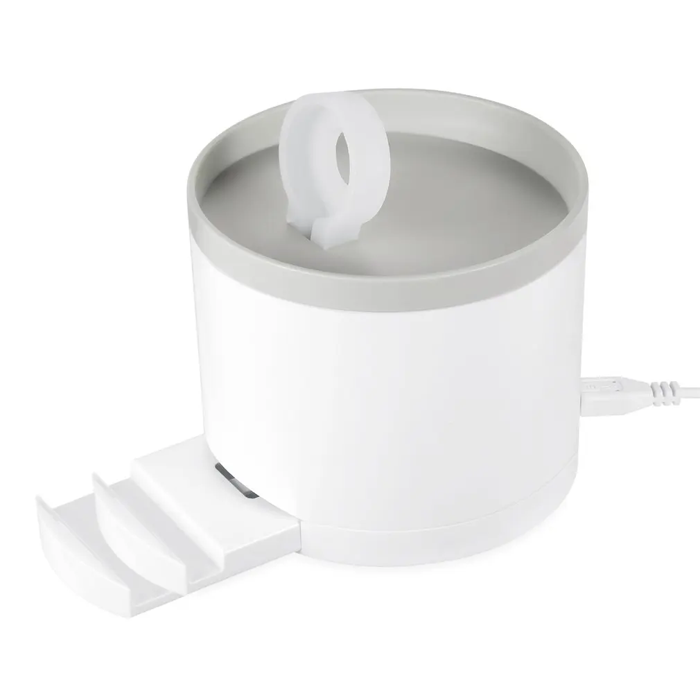 Многофункциональная зарядная док станция с двумя выходными usb портами для