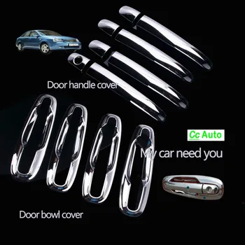 

Car Door Handles Covers For Chevrolet Lacetti Optra Daewoo Nubira Suzuki Forenza Holden Stickers Chrome Exterior DQ-047