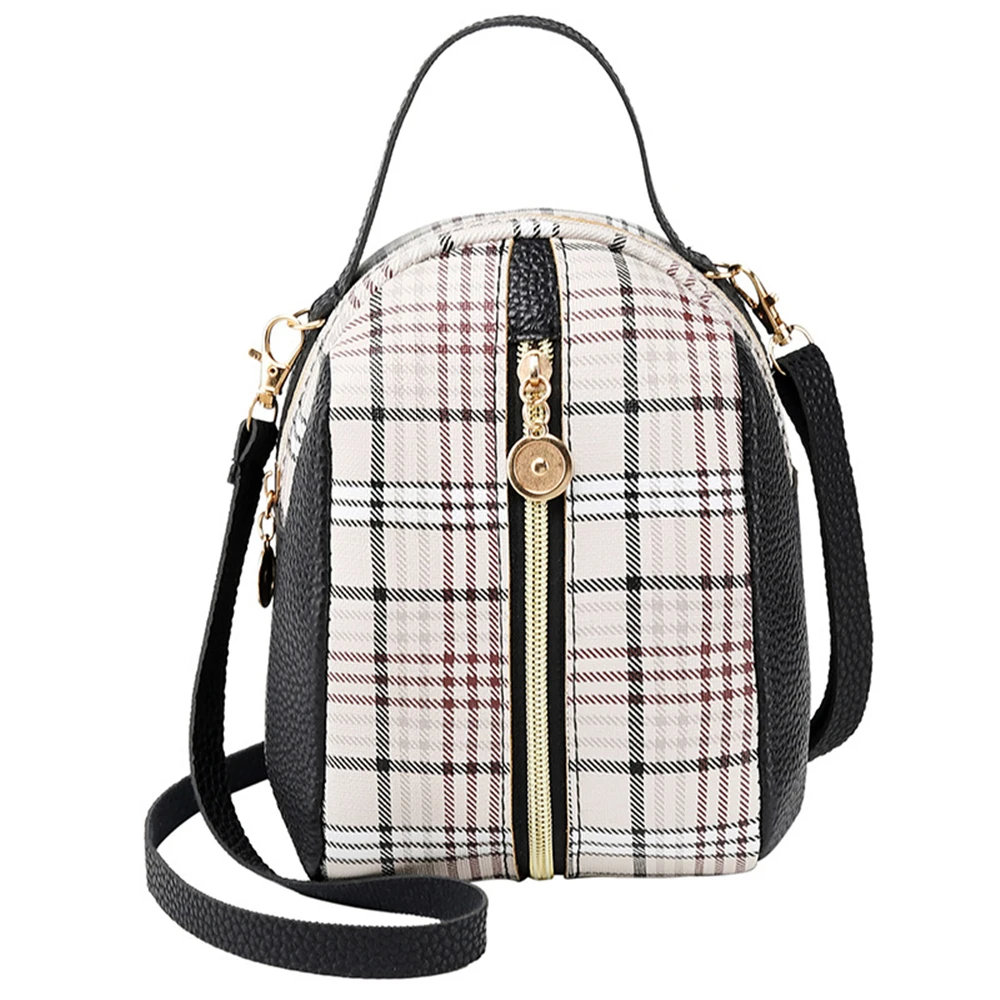 

PU Leather Lattic Mini School Backpack Adjustable Strap Shoulder Bags Causel Portable Students Small Bag for Women Girls Kids