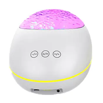 

Wireless Bluetooth LED Colorful Projection Lamp Music Player Eight Lighting Modes For Mobile Phone Christmas Gift