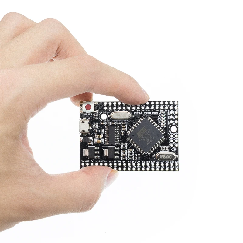 SongHe MEGA 2560 PRO Embed CH340G//ATMEGA2560-16AU Chip with Male Pinheaders Compatible for Arduino Mega2560 Module