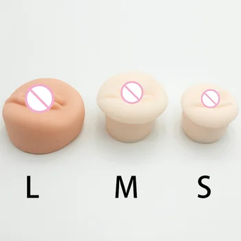 S-M-L Soft Silicone Replacement Sleeve Seal Stretchable Donut For Penis Enlarger Pump Vacuum sexy accessories vagina for men 6