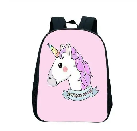 picture color Kawaii Единорог детская школьная сумка рюкзаки мультфильм малыш рюкзак для мальчиков и девочек детский сад рюкзак - Цвет: picture color