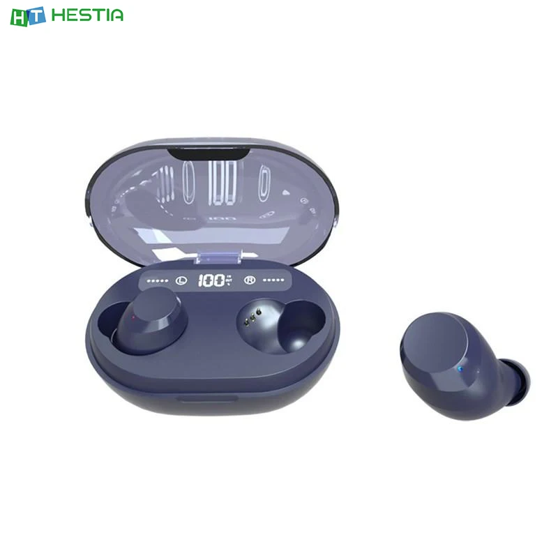 

C8J TWS Bluetooth 5.0 Wireless Headset Power Digital Touch Sports Headphones 1200mAh Power Bank Fone De Ouvido Audifonos Earbuds
