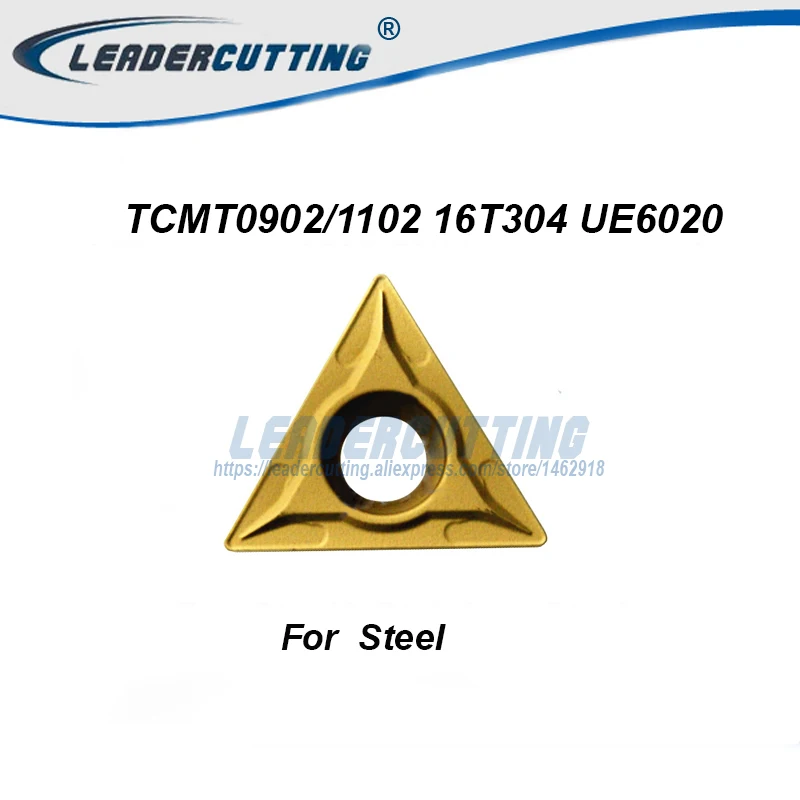 TCMT090204 UE6020 TCMT110204 * 10 шт. оригинальные поворотные карбидные вставки режущие лезвия