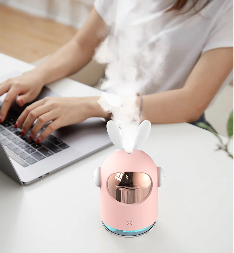 USB Ultrasonic Air Humidifier Home Car Aroma Essential Oil Diffuser Fogger Mist Maker With LED Night Lamp