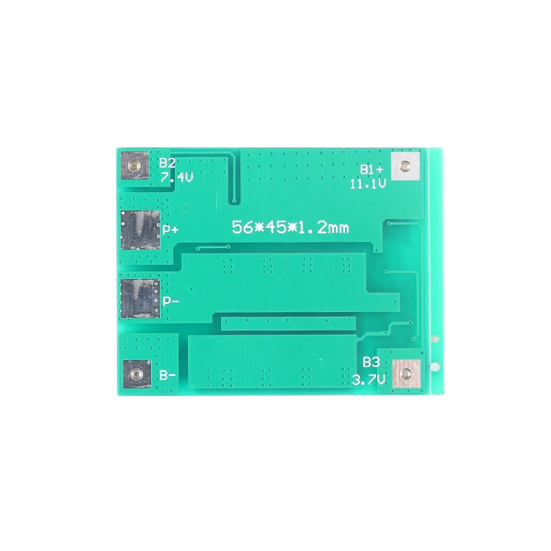 3S литий-ионная батарея зарядное устройство Lipo ячеечный модуль PCB плата защиты BMS для сверлильного двигателя 12,6 в с балансом 6A/12A/100A