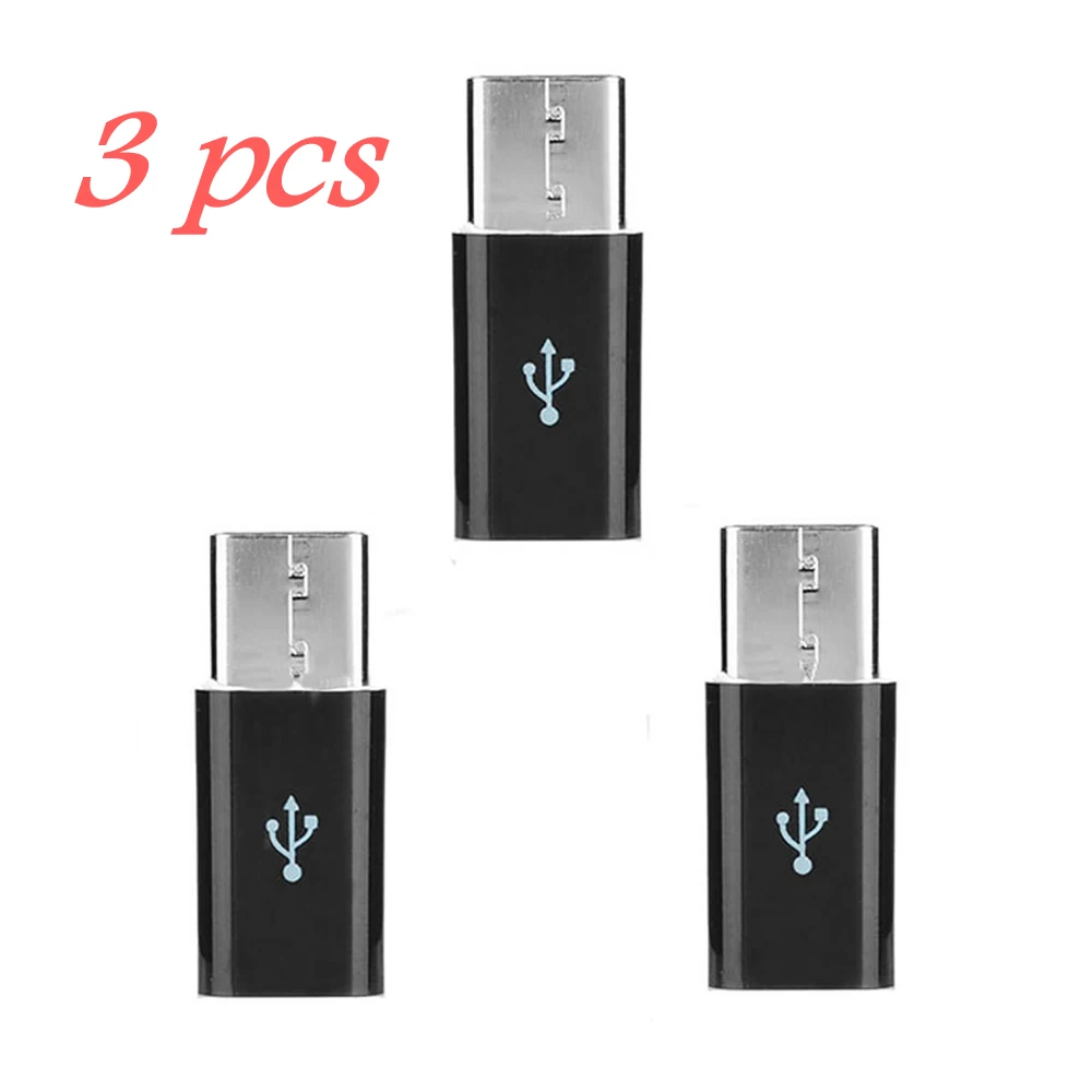 Cwxuan USB 3,1 type-C штекер для микро-usb женские адаптеры(3 шт
