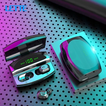 

XG20 TWS Bluetooth 5.0 Earphone LED Display With 1800mAh Large Capacity Binaural Call Mini Waterproof Power Bank Headset