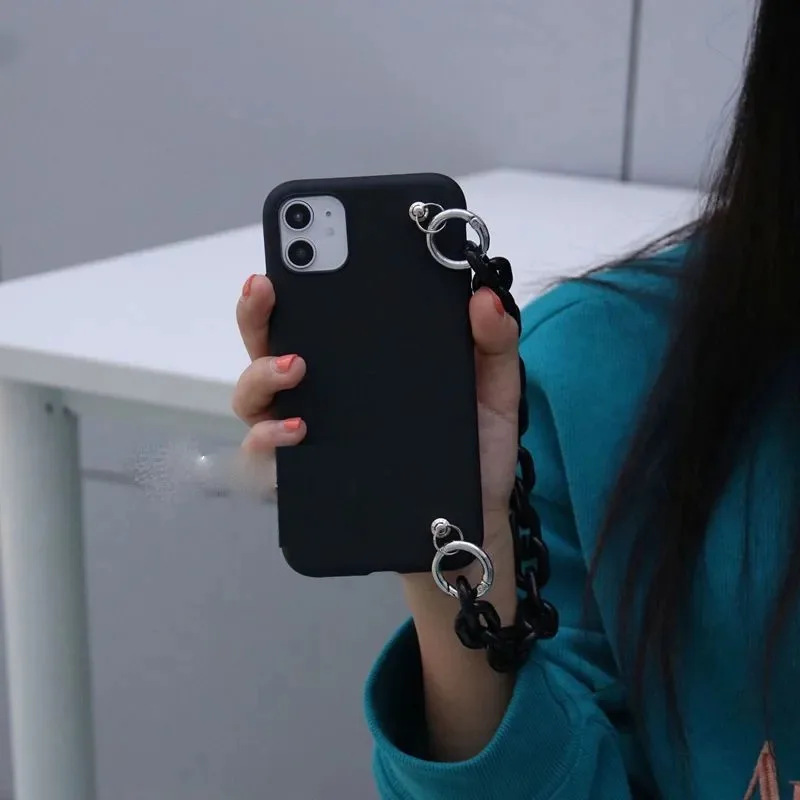 cute phone cases huawei Sang Trọng Vòng Tay Chuỗi Mềm TPU Ốp Lưng Điện Thoại Huawei P Thông Minh 2021 Z Plus Pro 2019 Y7A Y9 Thủ Y7 y6 Y5 2018 Y5P Y6P Y7P Y8P 2020 huawei waterproof phone case