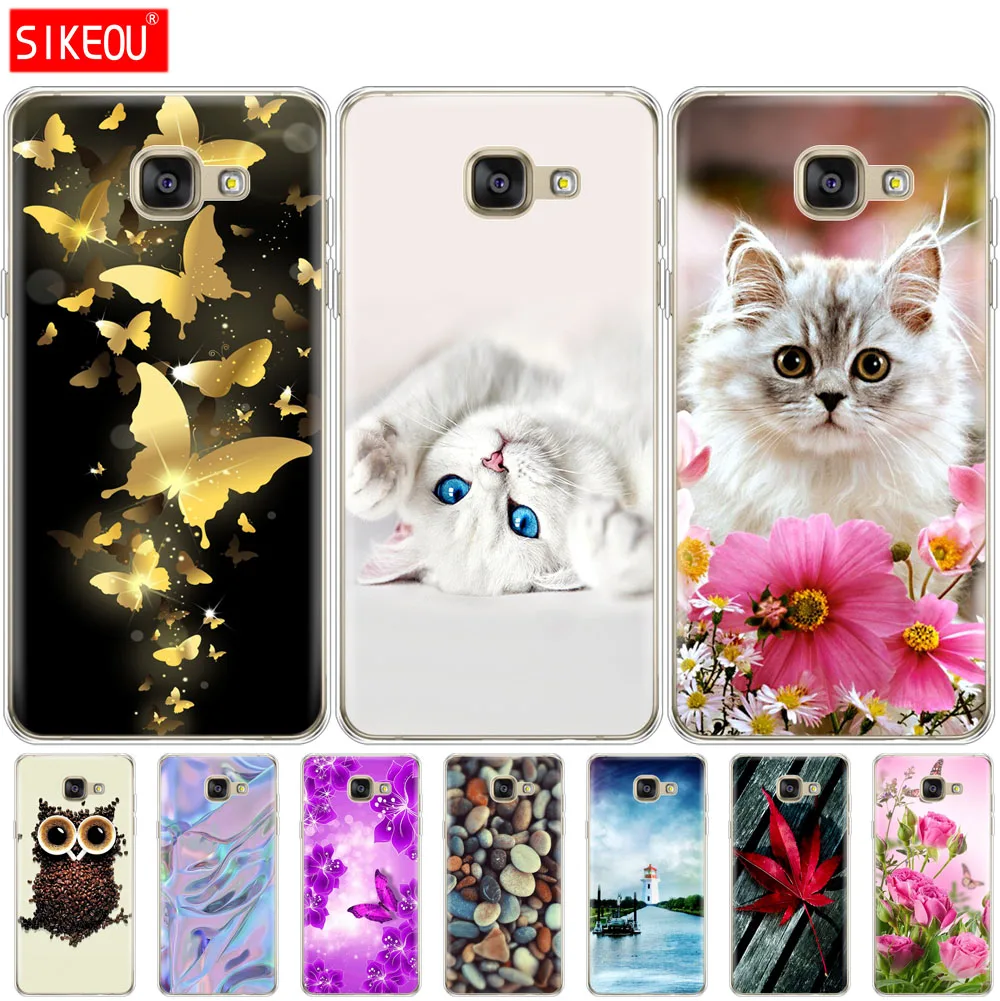 

silicone case for Samsung Galaxy A7 2016 case A710F A710 SM-A710F TPU Back Cover For Samsung A7 2016 cover mobile phone bag