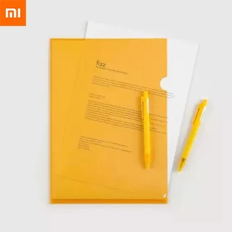 Xiaomi Mijia Youpin Fizz l-образный прозрачный набор файлов-10 шт. водонепроницаемая поверхность толстый ПП Материал