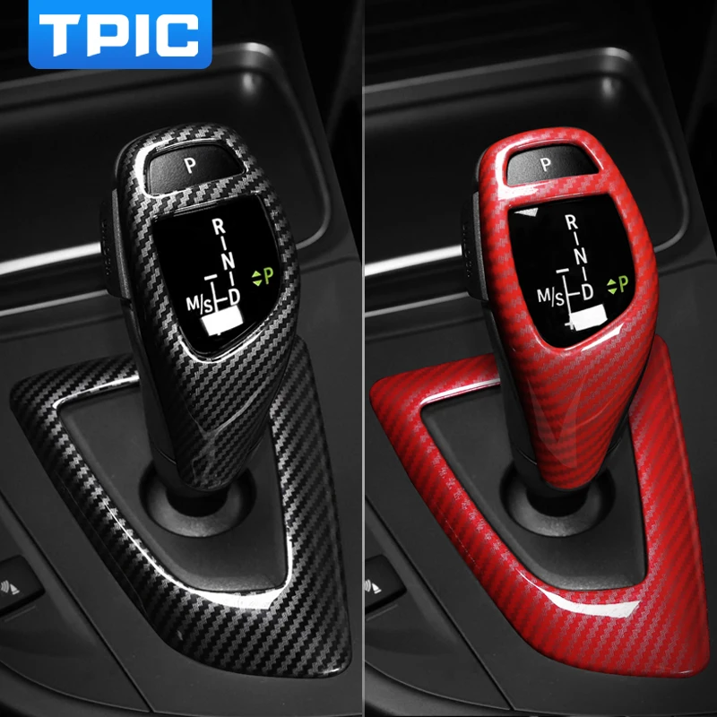 TPIC авто аксессуары ABS крышка переключения передач автомобильные наклейки и для BMW