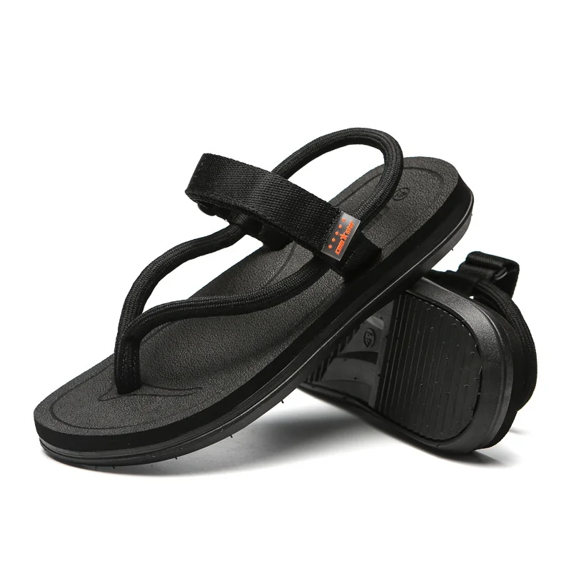 Summer New Mens Sandals Wild Couple Flat Personality Fashion Slip