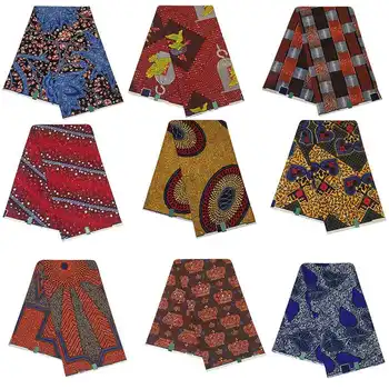 

lasted nigerian spankex african mauritania wax printed cotton fabric 100% cotton soft wax flower design for women dress