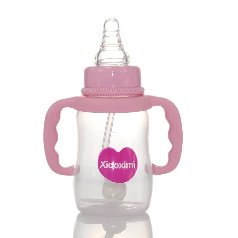 

Apple bear Standard Mouth with Handle BABY'S Feeding Bottle against Flatulence Pp Baby Feeding Bottle Wholesale 150 M