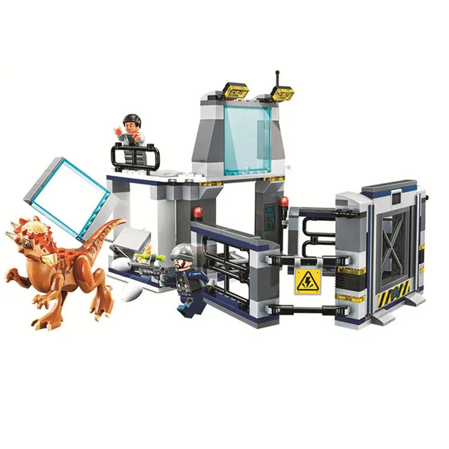 Jurassic World The Great Escape of Styx Lab Dinosaur Model Building Blocks Toys Bricks Compatible with