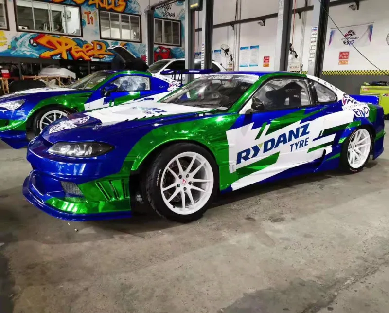 Авто FRP для Silvia S15 dmax style garde-boue avant(paire) en Fiber de verre