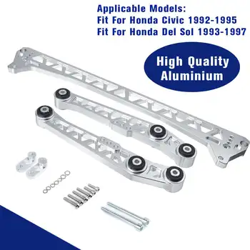 

New Car Rear Lower Control Arm Support Subframe Brace Kit For Honda for Civic 1992-1995 For Honda Del Sol 1993-1997