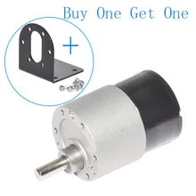 Micro Motor 12V 24V DC Brushless Gear Motor 10/20/35/65/100/150/200/300/600/1000RPM Diameter 37mm DC  Gear Motor 37GB3625