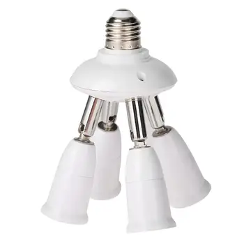 

Adjustable E27 Splitter 3/4/5 Heads Lamp Base Adapter Bulb Holder Socket