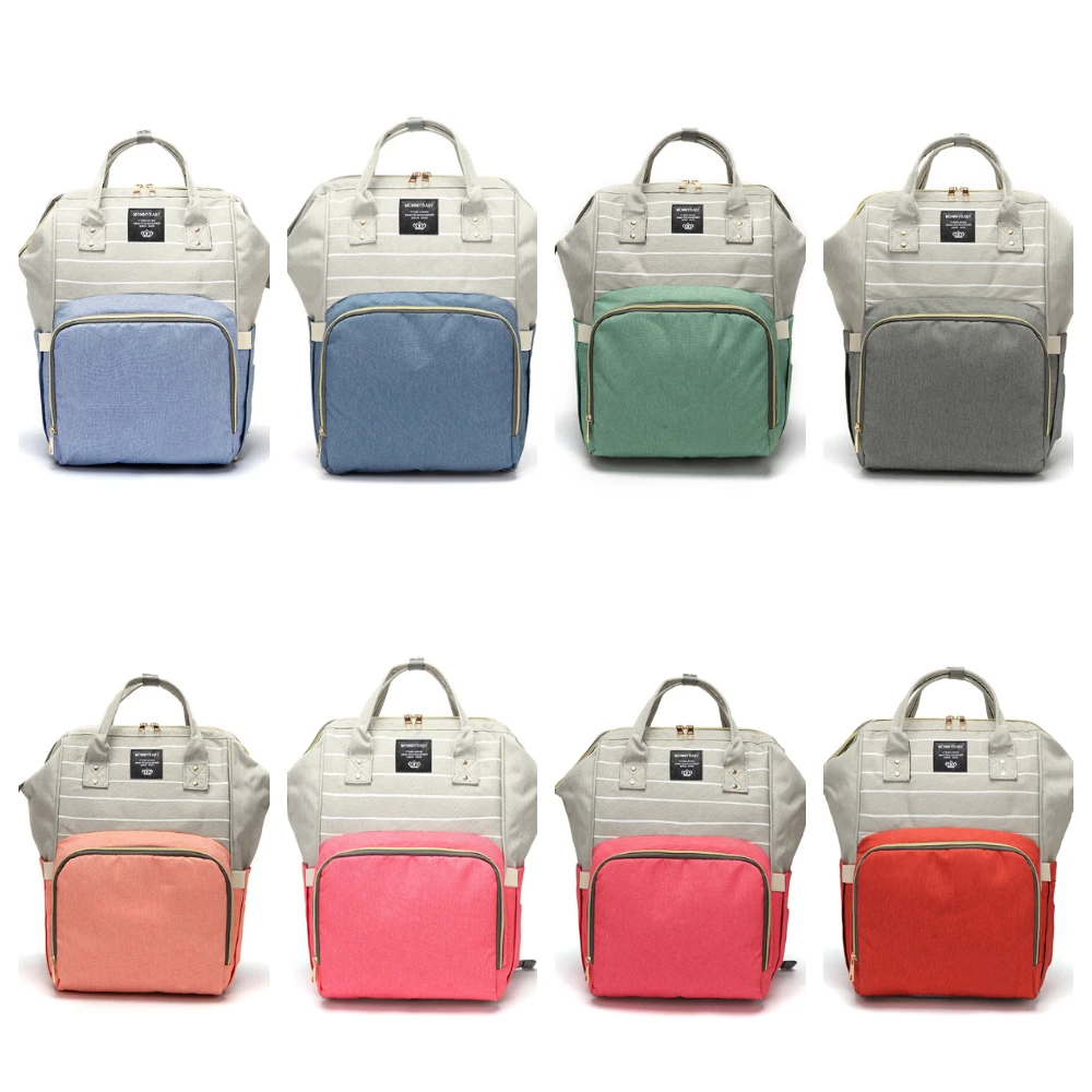 

Multifunction Baby Diaper Bag Waterproof Mommy Handbag Large Capacity Maternity Backpack Baby Care Stroller Bag Nappy Bag Shoper