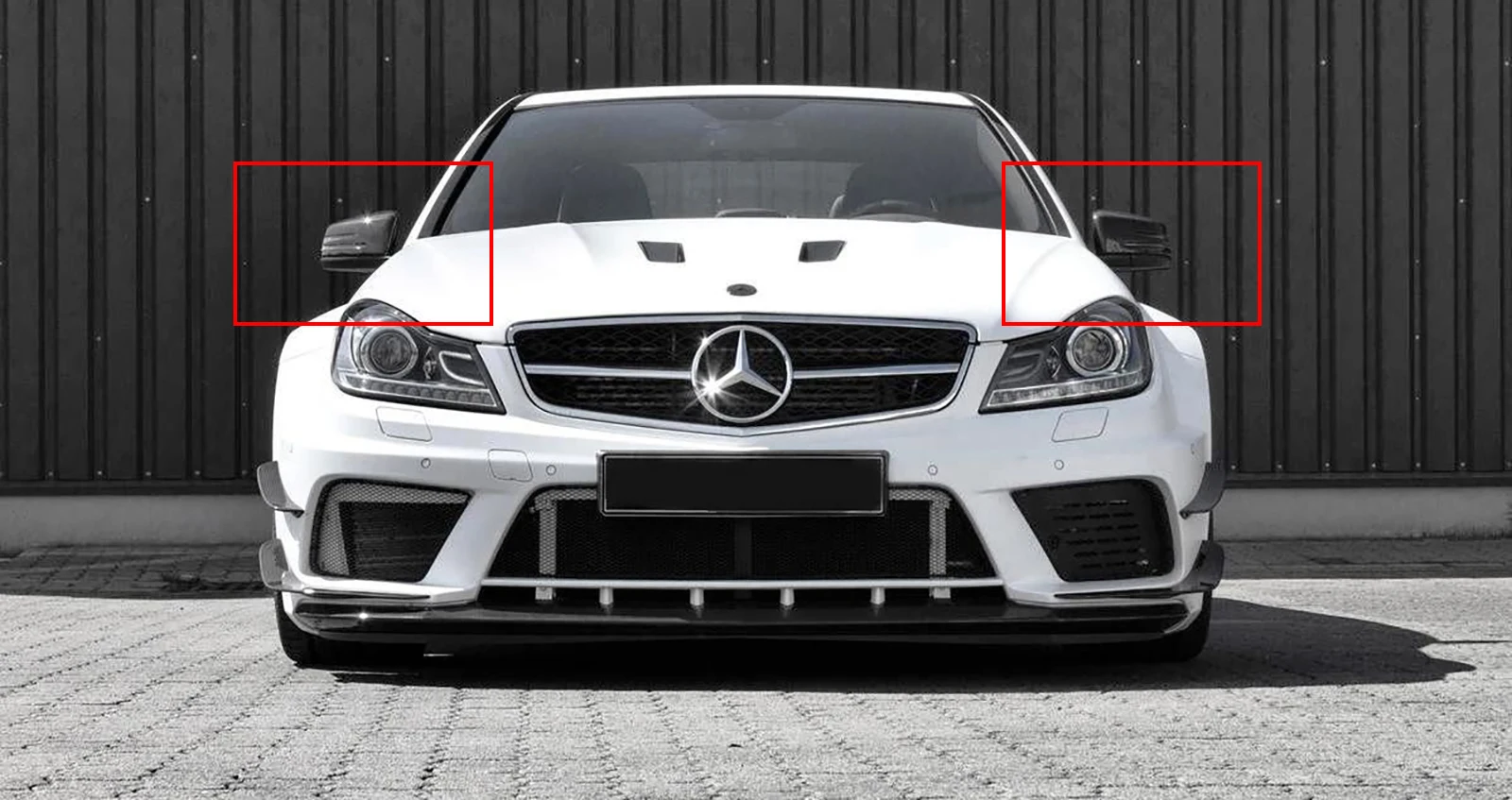 Светодиодный светильник для Mercedes с поворотным зеркалом L& R Amber W176 W246 W204 W212 W221