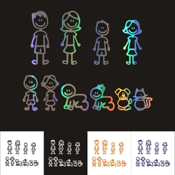 

Personality Car Sticker MotorcycleA Large Family Waterproof Accessories Custom Decal PVC 19cm X 15cm