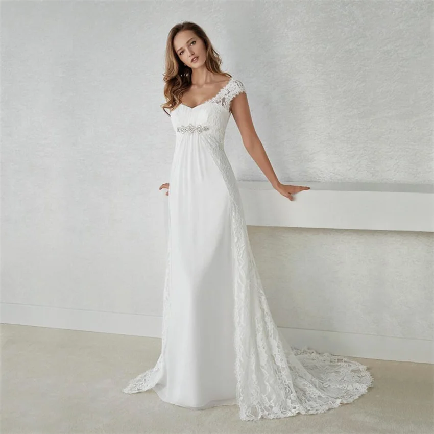Women-High-Quality-Fashion-Elegant-Lace-Patchwork-White-Wedding-Dress-2020-Sweetheart-Dress-Bride-Dress-Country