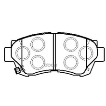 Колодки Тормозные Передние Ctr Ckt11 Ctr арт. CKT11