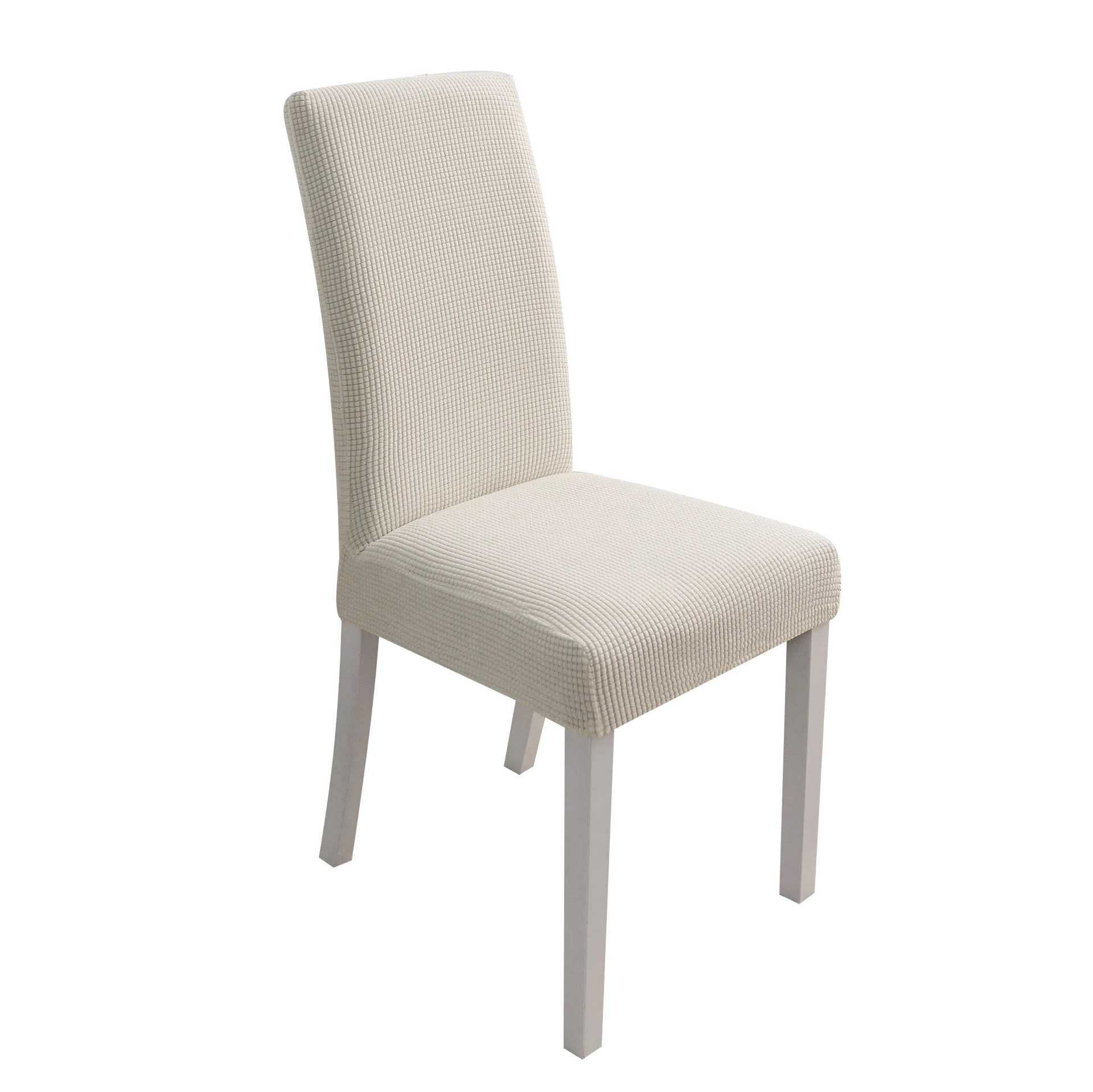 

4pcs Material Stretch Chair Cover For Kitchen/Wedding Elastic Chair Covers Spandex Dining Room Chair Cover With Back Modern