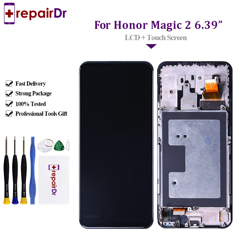 Оригинальный ЖК дисплей 2340x1080 Для Huawei Honor Magic 2 с сенсорным экраном и дигитайзером
