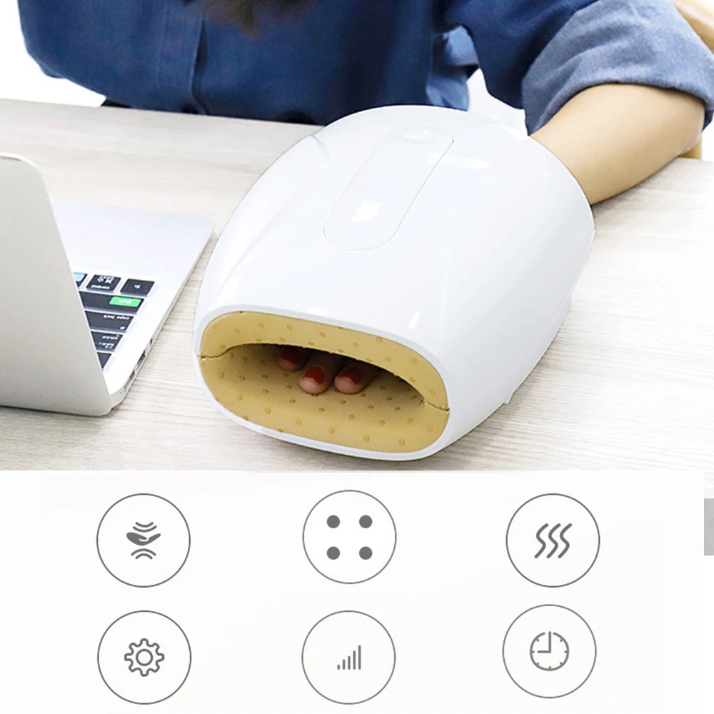 

Electric Hand Massager Pressure Therapy Physiotherapy Beauty Equipment Finger Massage Tool Beauty Hand health Spa