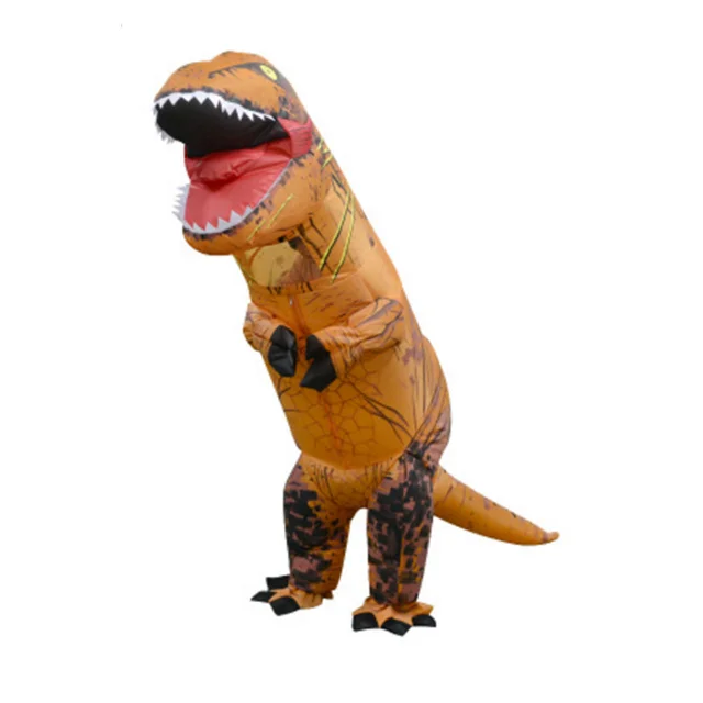 Traje de dinossauro inflável castanha realista Suit Traje T-Rex - China  Almofada insuflável traje de dinossauros e dinossauro inflável Suit preço