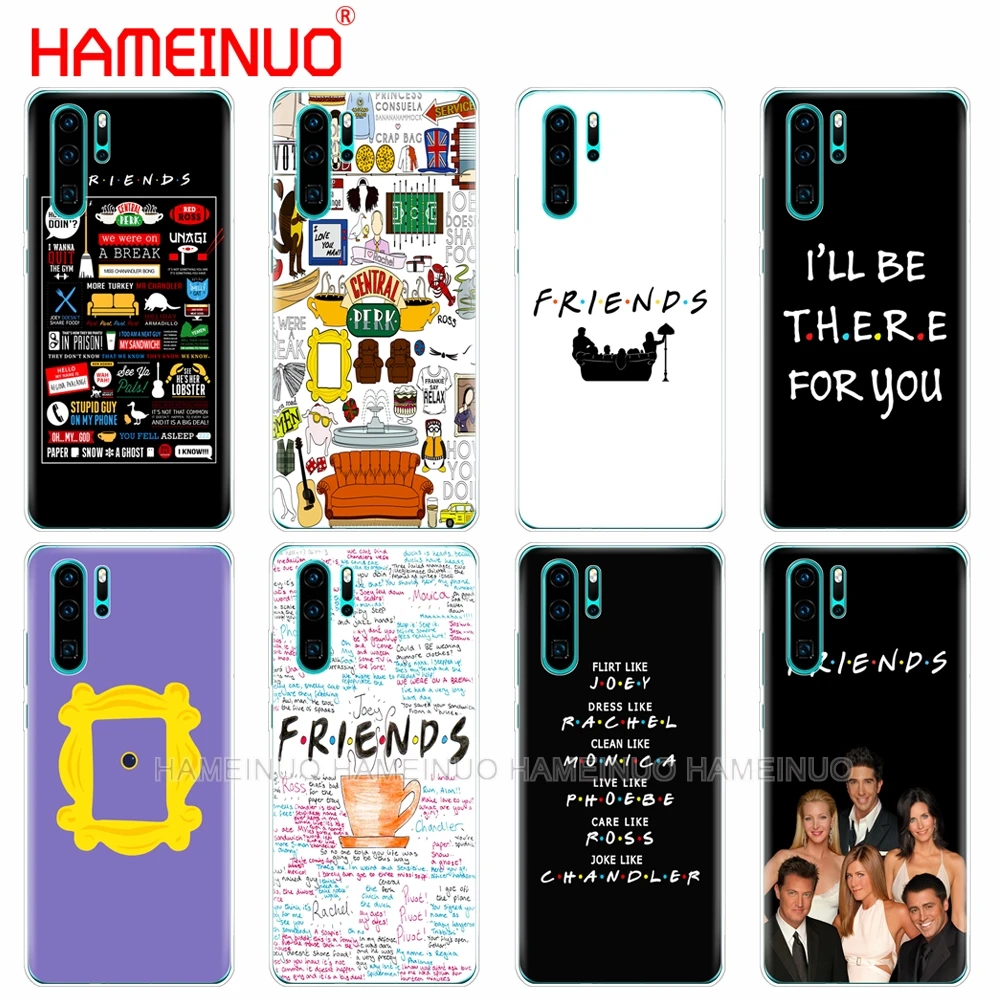 

silicon phone cover case for huawei P30 PRO LITE P SMART 2019 plus p smart Z p20 lite 2019 coque Friends TV Show Series Sitcom