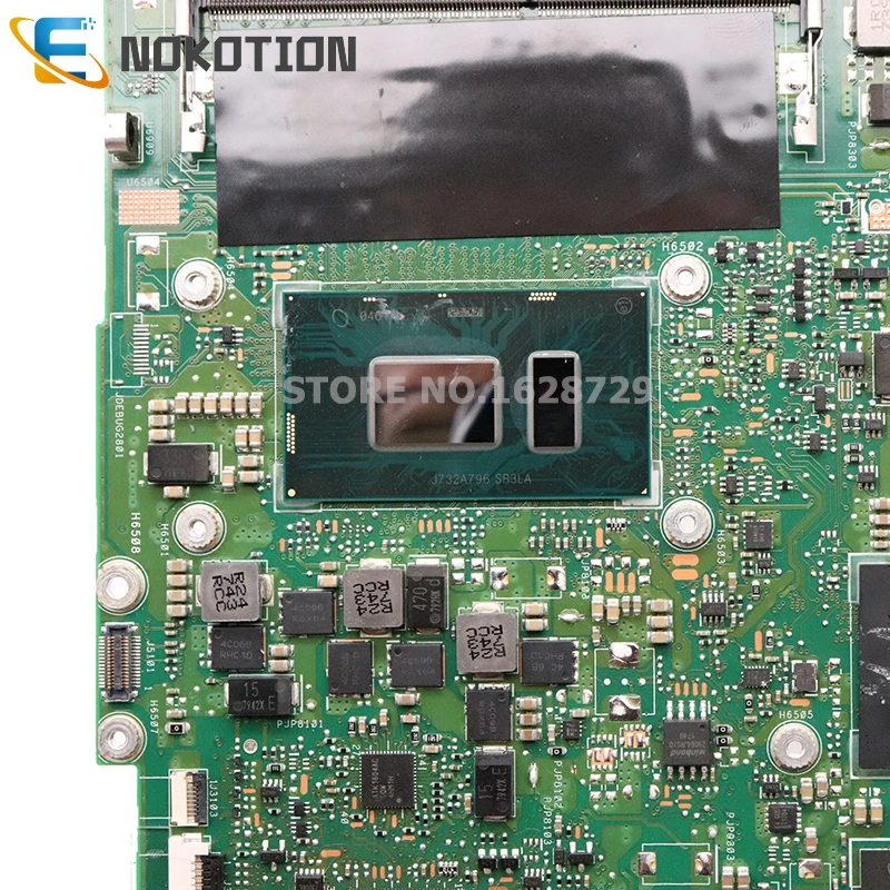 Motherboard For ASUS X510UQ X510UR X510UN X510UNR X510UQR S510UN