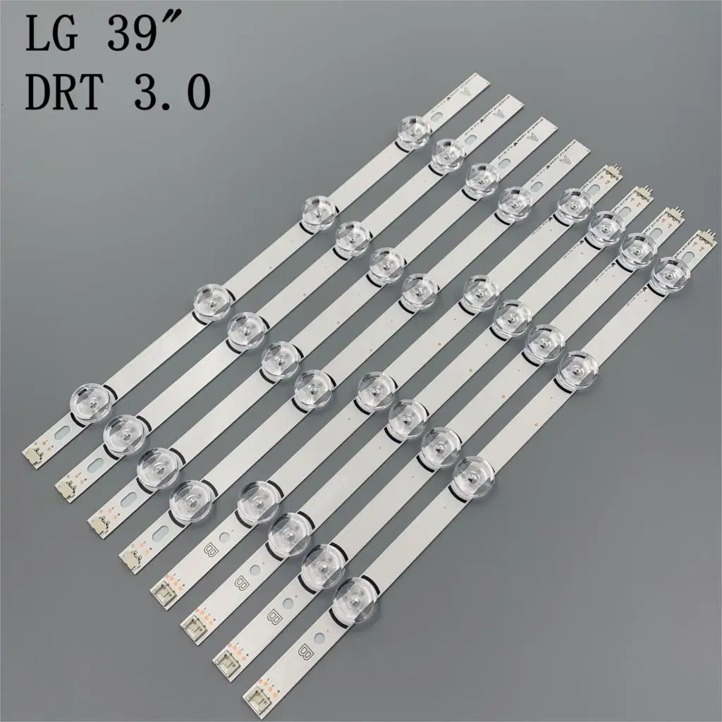 807mm LED Backlight Lamp strip 8 leds For LG innotek DRT 3.0 39&quot_A B type Rev01 140107 390HVJ01 39LB561B - Цена: 1 033,13 руб. / lot