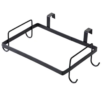 

Kitchen Portable Wrought Iron Trash Bag Holder Cabinet Garbage Rack Shelf Garbage Bag Rack 2020 New