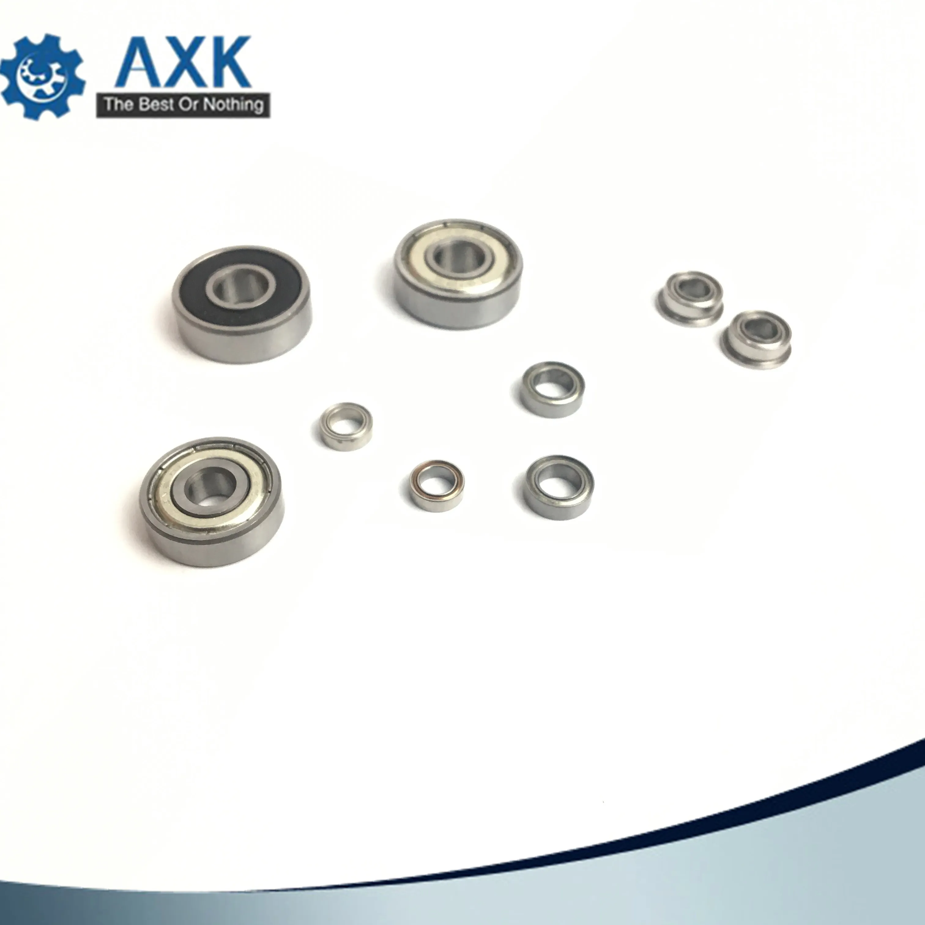 10Pcs Double Shielded Miniature High-carbon Steel  608ZZ MR105ZZ 623ZZ 624ZZ 625ZZ 685ZZ F623ZZ 604ZZ Deep Groove Ball Bearing