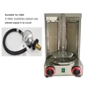 110v 220v Gas Kebab Shawarma Electric Heating BBQ Lamb Griddle Vertical Meat Roaster Baking Oven Machine 2