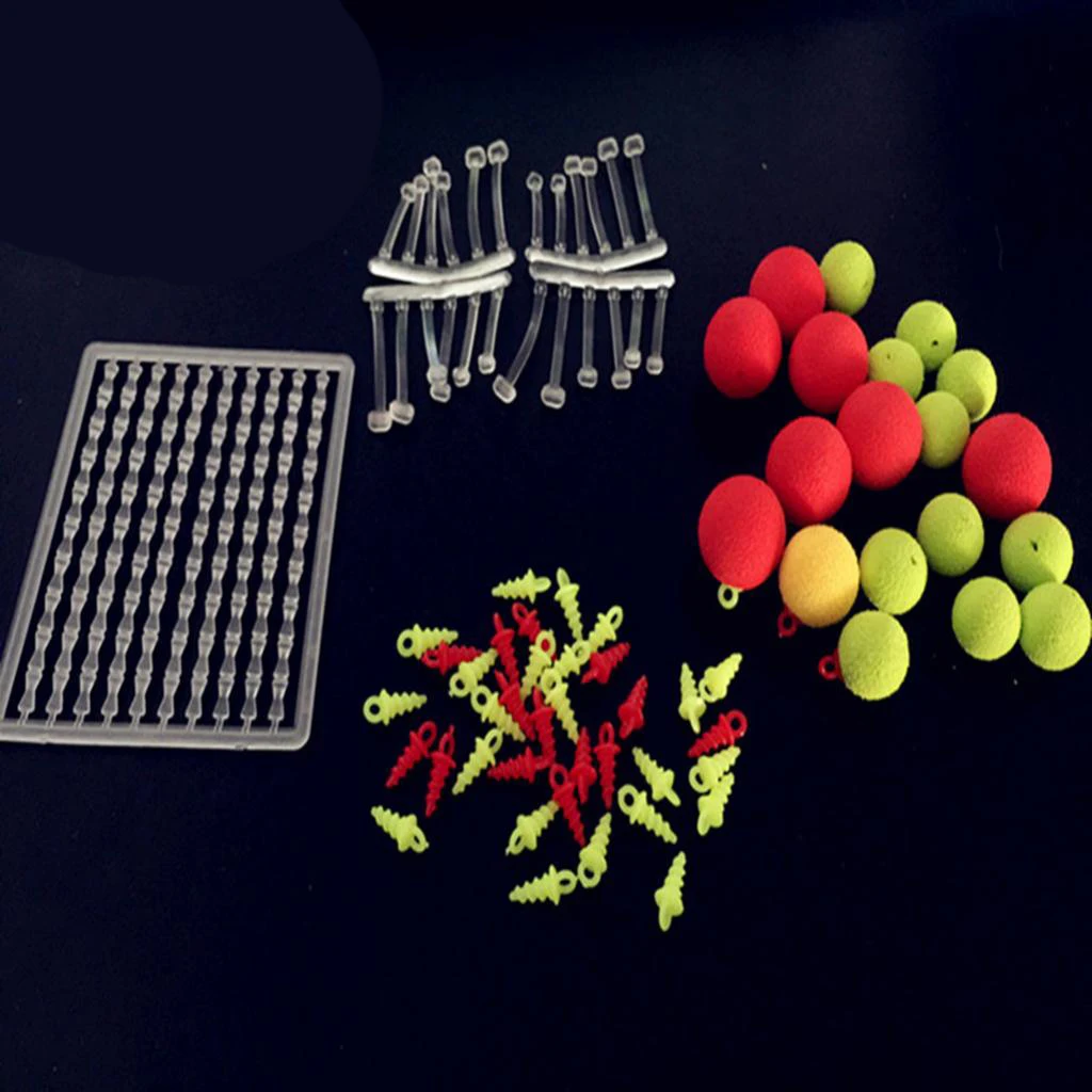 Set of 5 Fishing Foam Stick DIY Baits Carp Fly Tying Fishing Tackles 8x70mm