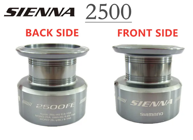 100% Original Shimano 16 Sienna Fishing Reel Spool For 2500 Size